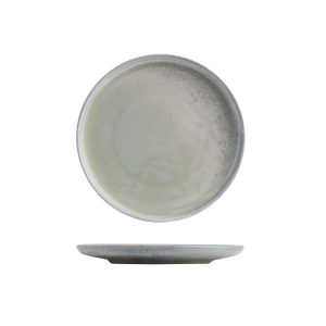 Moda Porcelain Cloud Round Coupe Plate
