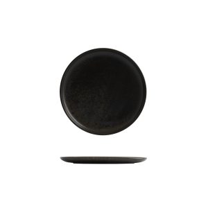Moda Porcelain Earth Round Coupe Plate