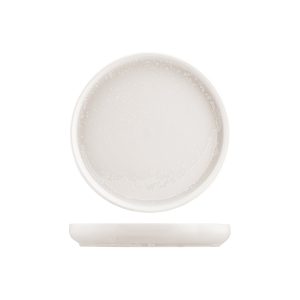 Moda Porcelain Snow Stacka Round Plate