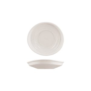 Moda Porcelain Snow Organic Bowl / Plate