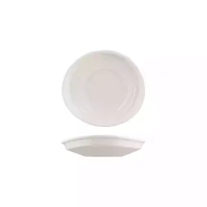 Moda Porcelain Snow Organic Bowl / Plate