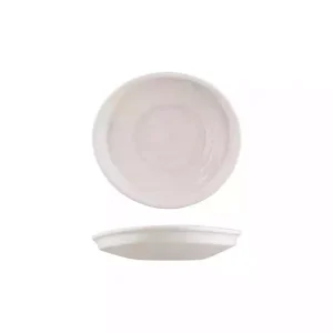 Moda Porcelain Snow Organic Bowl / Plate