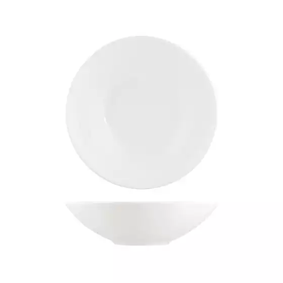 Moda Porcelain Snow Round Deep Bowl