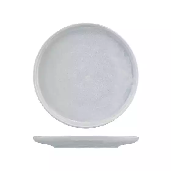 Moda Porcelain Willow Round Coupe Plate