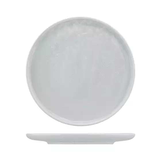 Moda Porcelain Willow Round Coupe Plate