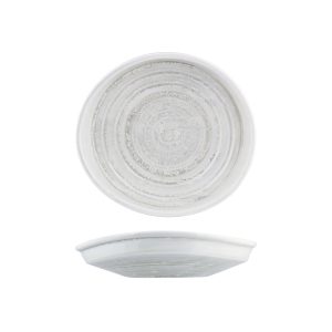 Moda Porcelain Willow Organic Bowl / Plate