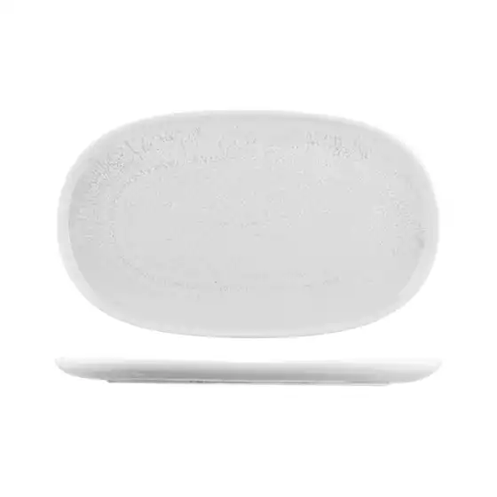 Moda Porcelain Willow Oval Coupe Plate
