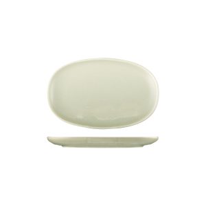 Moda Porcelain Lush Oval Coupe Plate