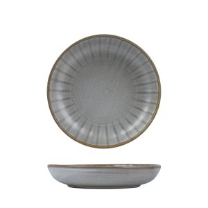 Moda Porcelain Chic Scalloped Share Bowl