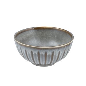 Moda Porcelain Chic Scalloped Round Bowl