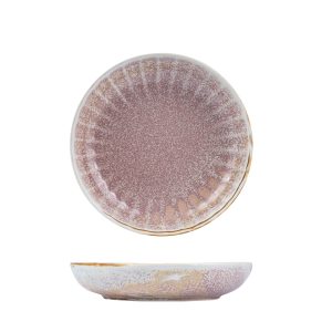 Moda Porcelain Icon Scalloped Share Bowl