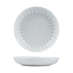 Moda Porcelain Willow Scalloped Share Bowl
