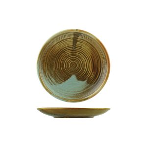 Moda Porcelain Nourish Round Coupe Plate