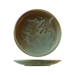 Moda Porcelain Nourish Round Coupe Plate