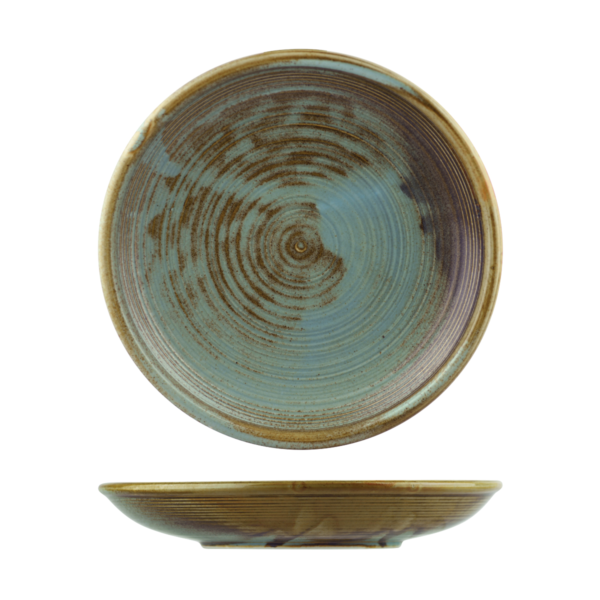 Moda Porcelain Nourish Round Deep Plate