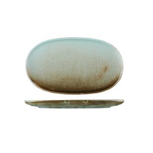 Moda Porcelain Nourish Oval Coupe Plate
