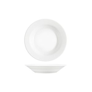 Core White Banquet Round Pasta Plate 210x40mm