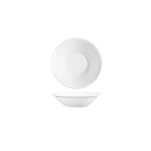 Core White Banquet Round Fruit Bowl Narrow Rim 160mm