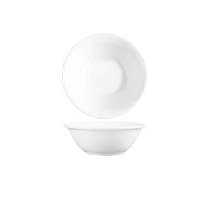 Core White Banquet Round Salad Bowl Narrow Rim 175mm