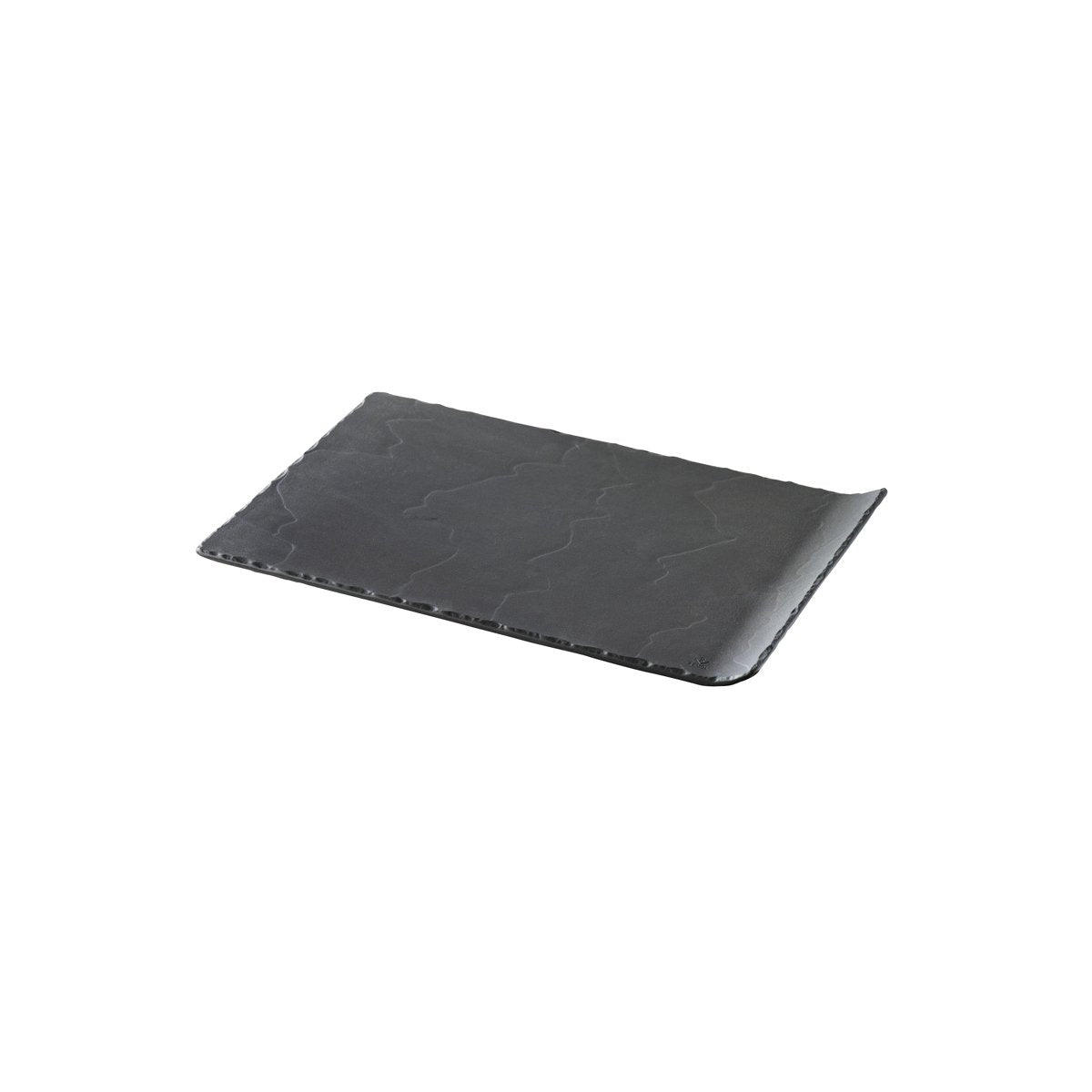 Basalt Curved Edge Tray 332x200mm