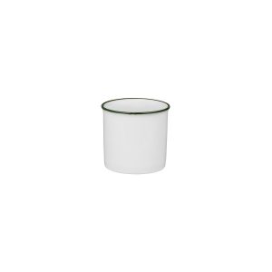 Luzerne TinTin White with Green Line - Serving Cup