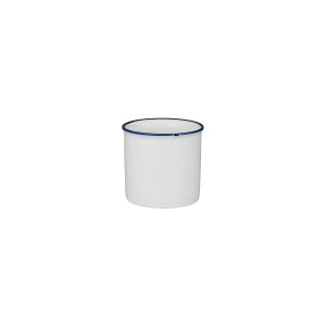 Luzerne TinTin White with Navy Line - Serving Cup