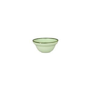 Luzerne TinTin Green with Green Line - Round Deep Bowl