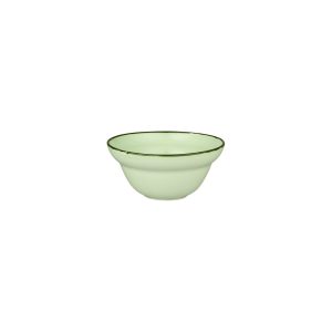 Luzerne TinTin Green with Green Line - Round Deep Bowl