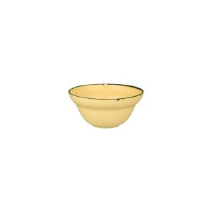 Luzerne TinTin Sand with Green Line - Round Deep Bowl