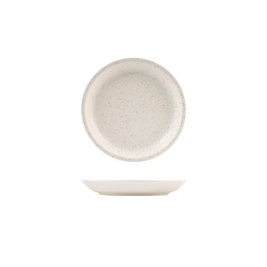 Luzerne Dune Shell Round Coupe Plate