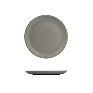 Luzerne Dune Ash Round Coupe Plate
