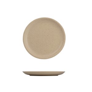 Luzerne Dune Clay Round Coupe Plate