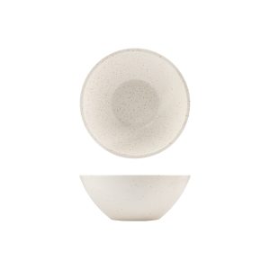 Luzerne Dune Shell Round Bowl - Conical