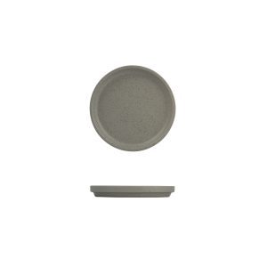 Luzerne Dune Ash Round Stackable Plate