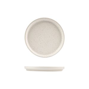 Luzerne Dune Shell Round Stackable Plate