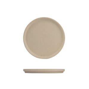 Luzerne Dune Clay Round Stackable Plate