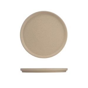 Luzerne Dune Clay Round Stackable Plate