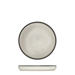 Luzerne Mod Dusted White Round Stackable Plate