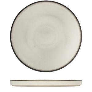 Luzerne Mod Dusted White Round Stackable Plate