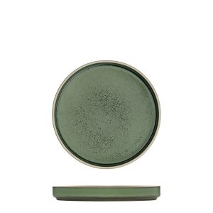 Luzerne Mod Smokey Basil Round Stackable Plate