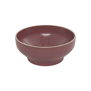 Luzerne Mod Smokey Plum Round Bowl