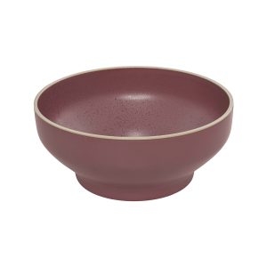 Luzerne Mod Smokey Plum Round Bowl