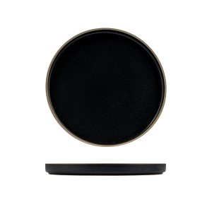 Luzerne Mod Midnight Round Stackable Plate