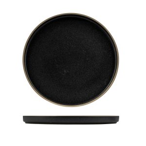 Luzerne Mod Midnight Round Stackable Plate