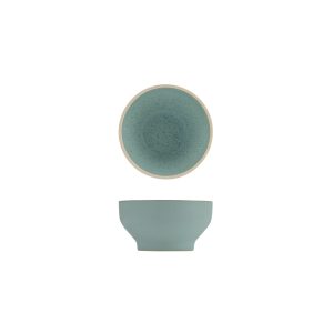 Luzerne Mod Frosted Blue Round Bowl