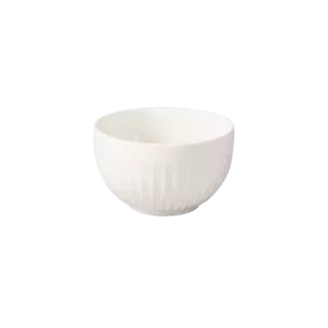 Luzerne Cottage White Round Bowl