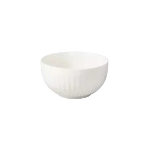Luzerne Cottage White Round Bowl