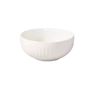 Luzerne Cottage White Round Bowl