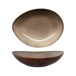Luzerne Rustic Sama Oval Share Bowl