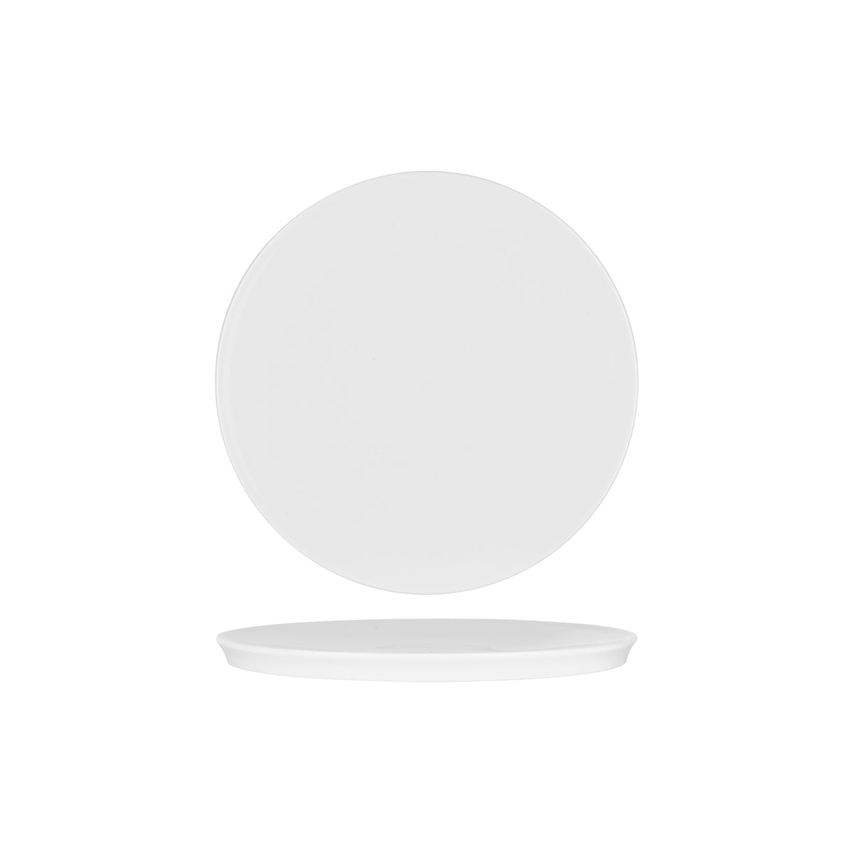 White Album Round Presentation Plate 220mm